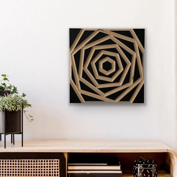 carved wood wall art