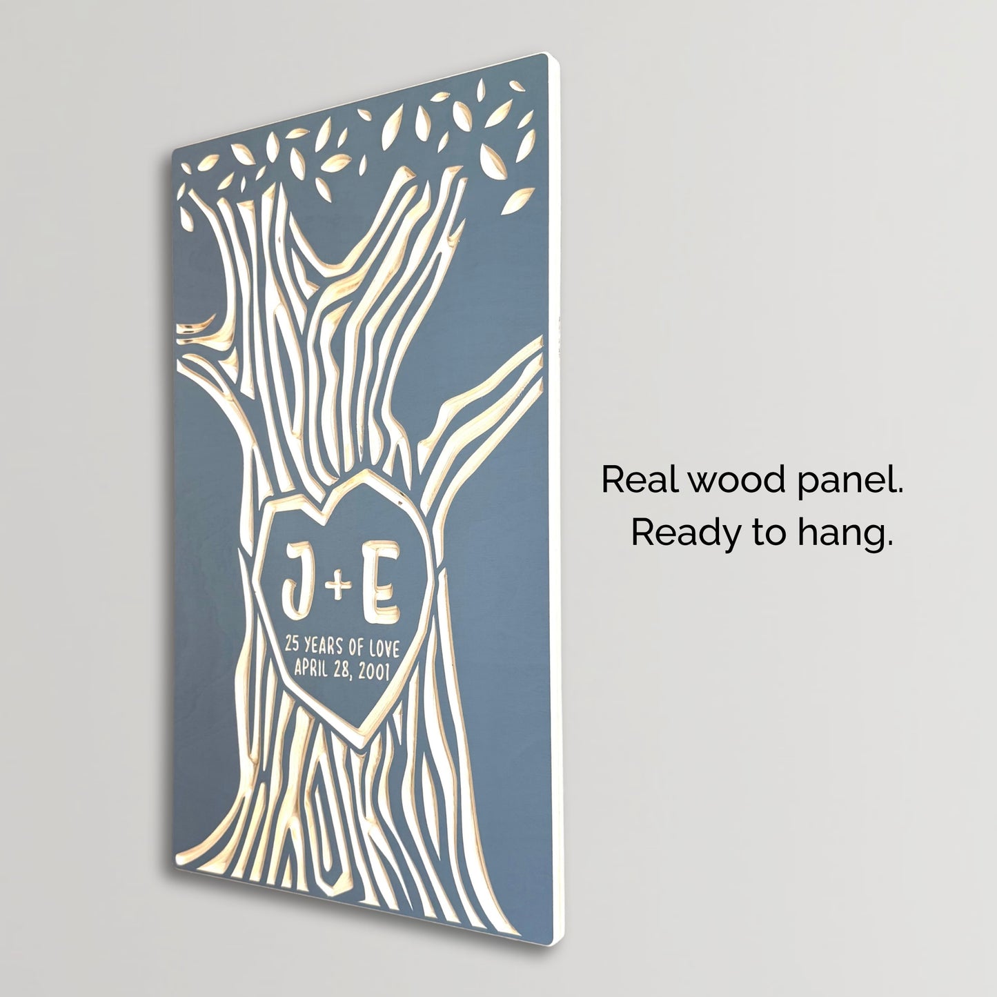 Milestone Anniversary Tree Wall Art