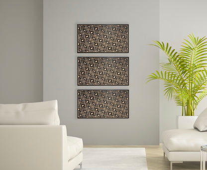 Adamas | Carved Wood Wall Art