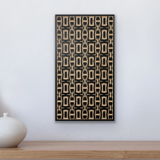 Syndo |  Carved Wood Wall Art